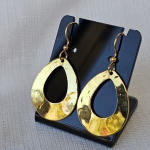 Cute gold colored earrings | Custom Jewelry